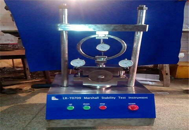 provering marshall strength tester