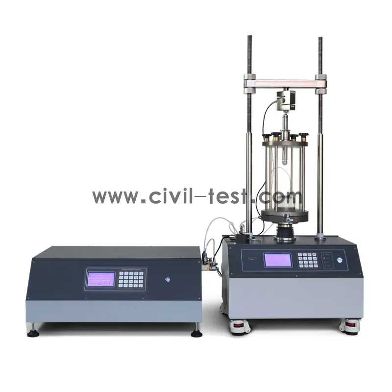 TST-A  Series  Semi-Auotomatic Triaxial Machine